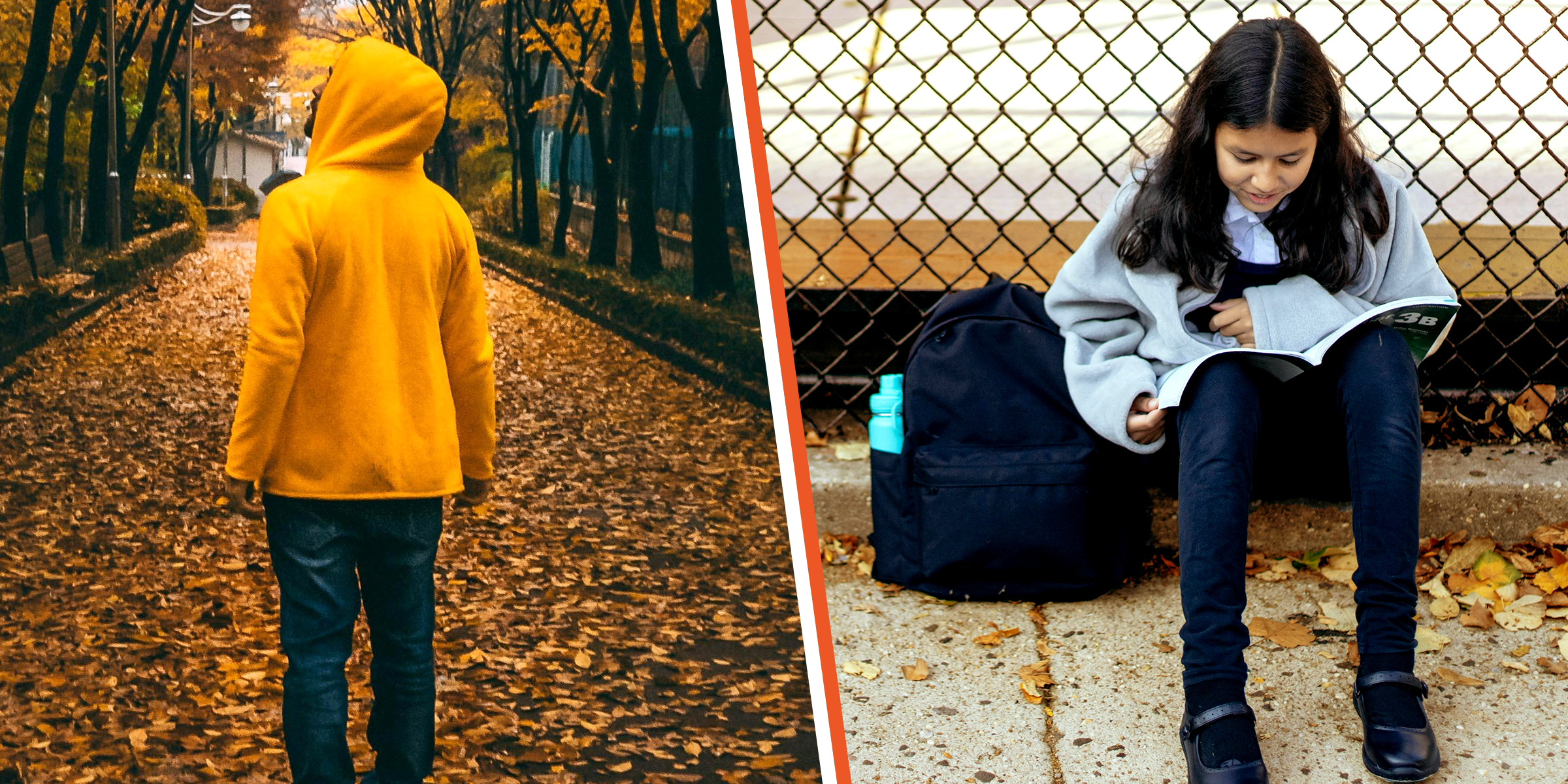 A person wears a yellow jacket | A young woman reads a book | Source: Pexels/Mary Taylor | Pexels/Taryn Elliott