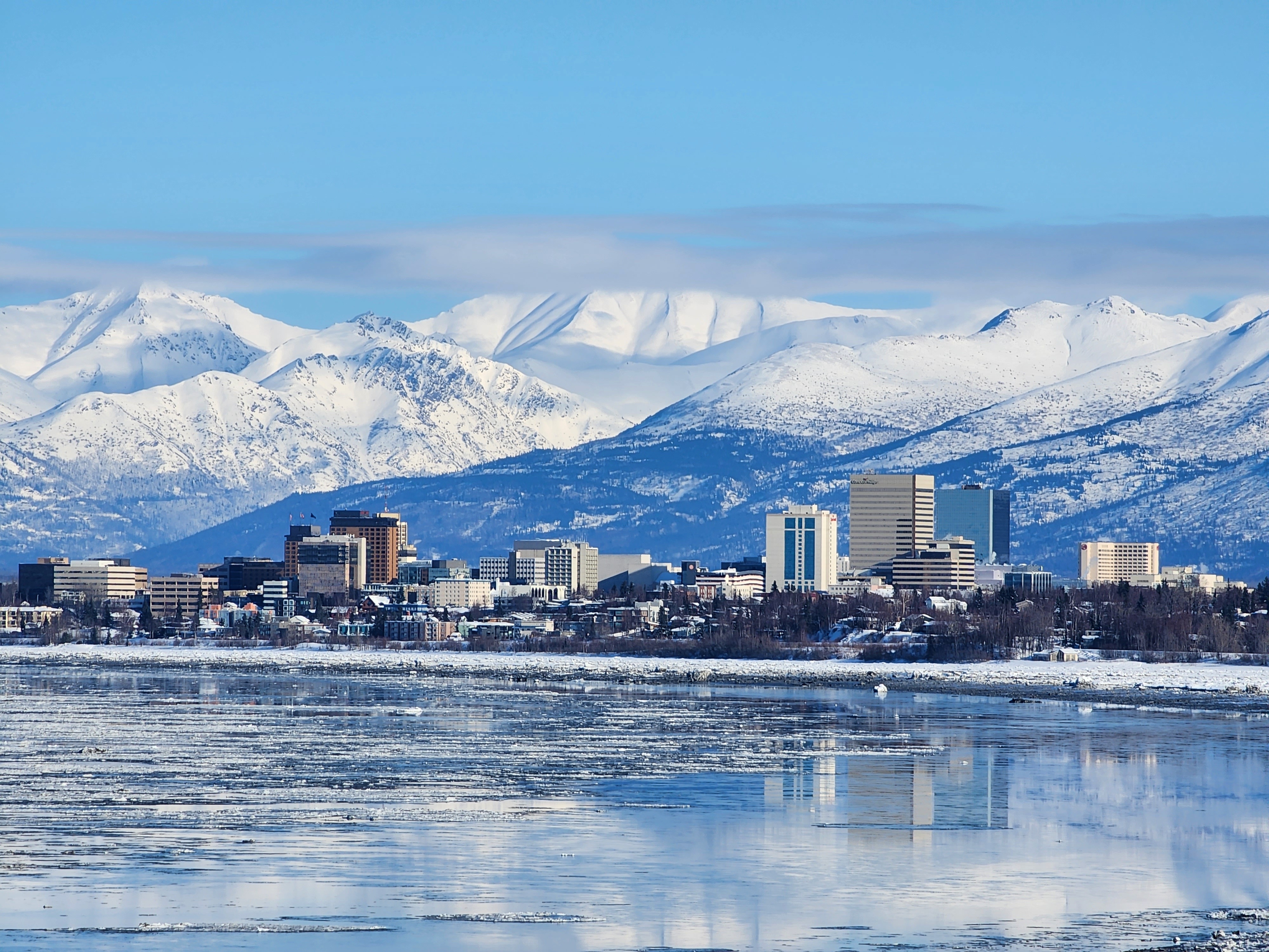 The snowy city of Anchorage, Alaska | Source: Shutterstock