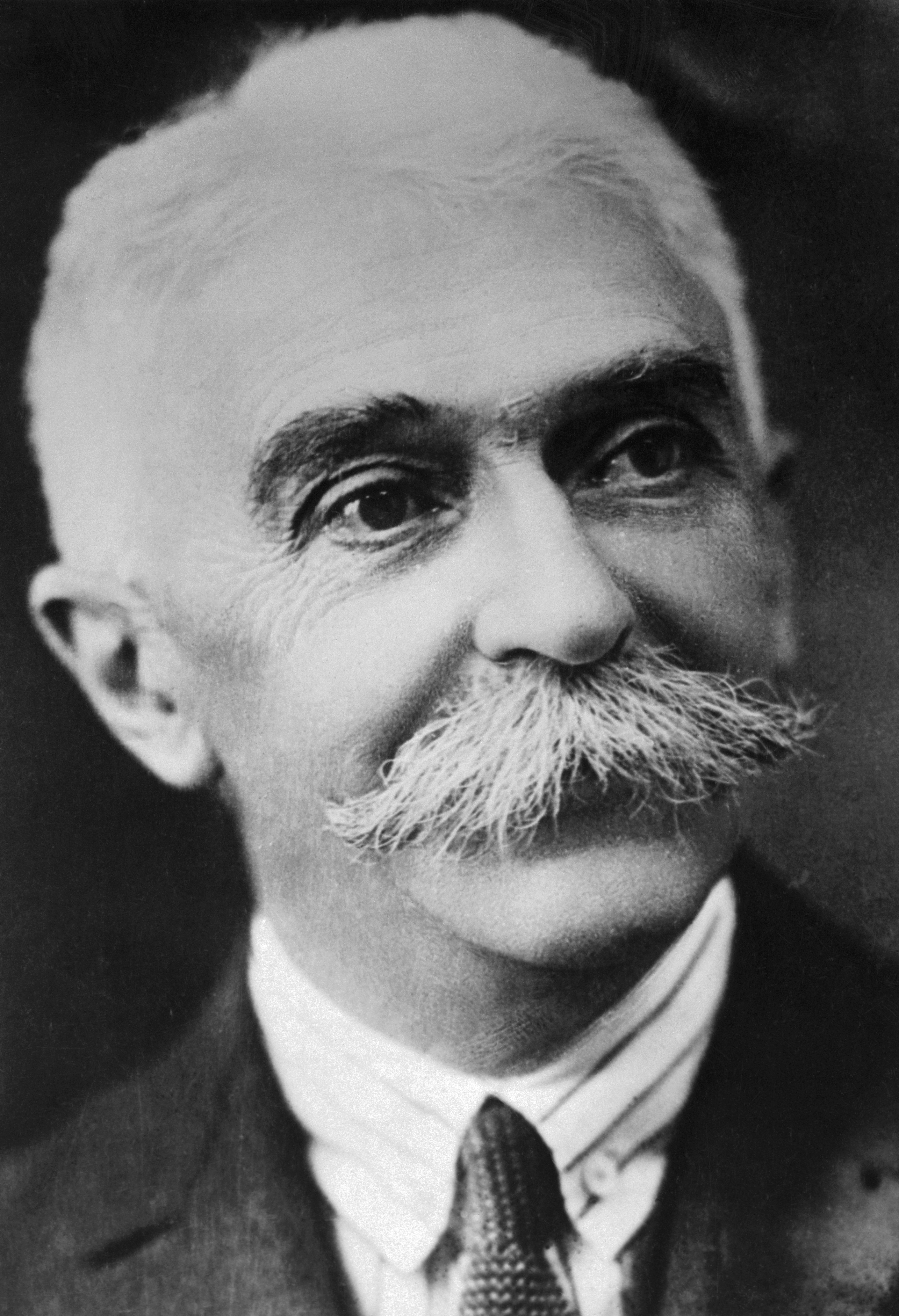 Pierre de Coubertin, father of the modern Olympic games, pictured circa 1900 | Source: Getty Images
