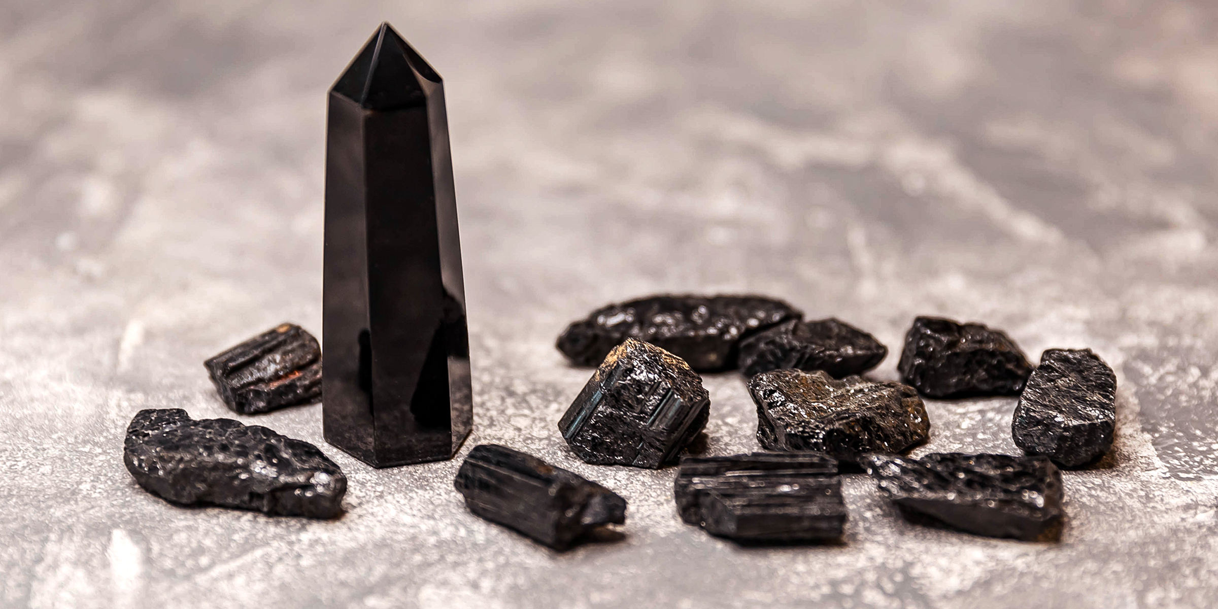 Close-up shot of obsidians | Source: Shutterstock