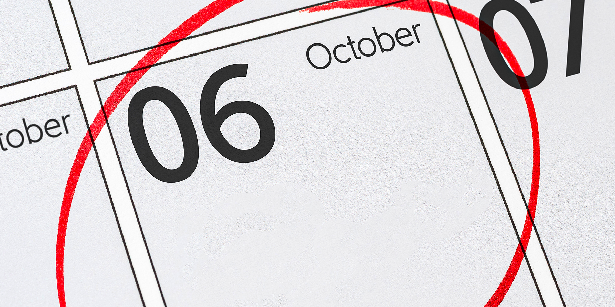 October calendar | Source: Shutterstock