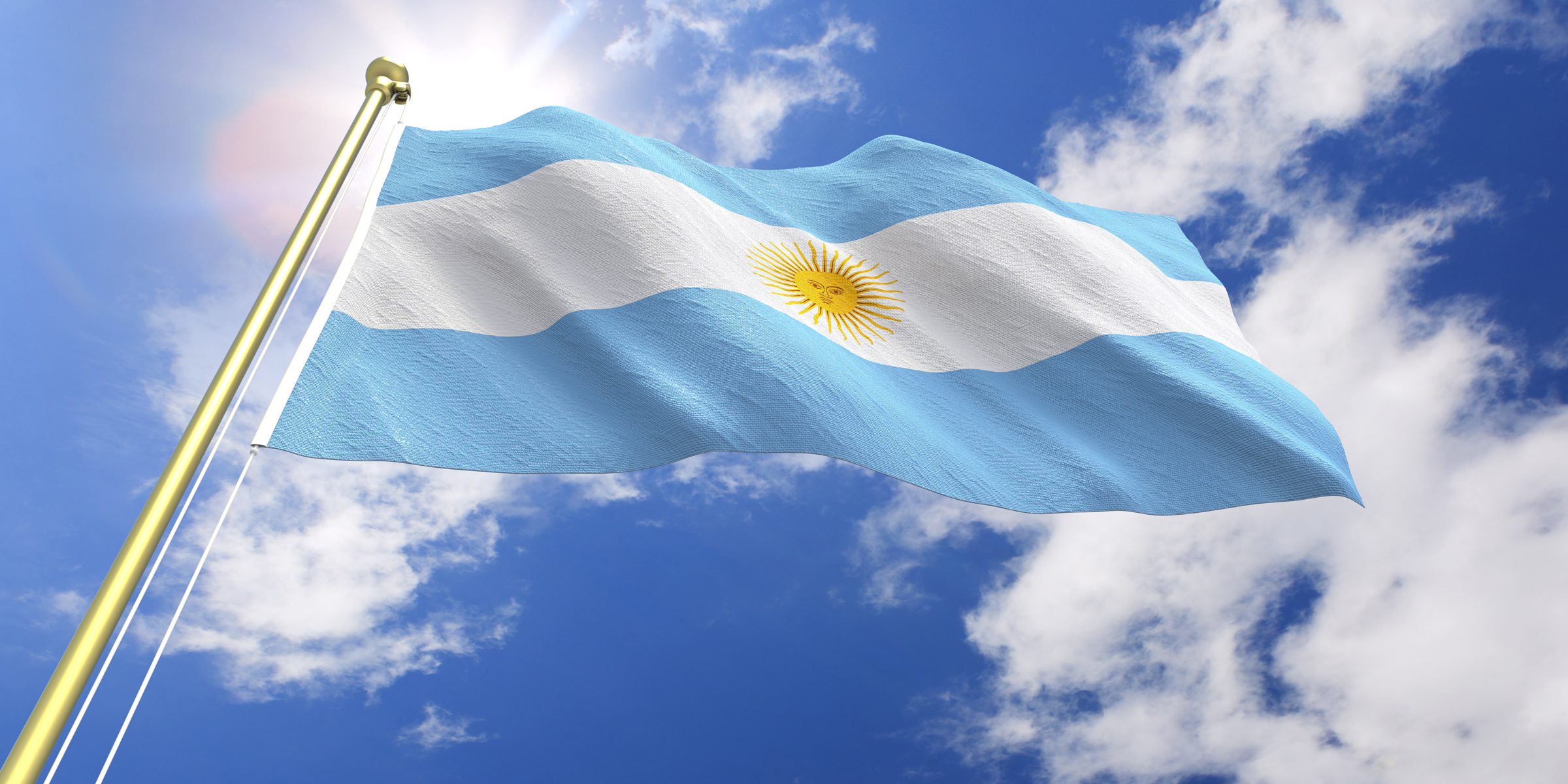 The Argentine flag | Source: Getty Images